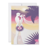 Tropical Wedding Personalized Invitations