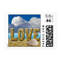 Tropical Wedding Love Postage Stamp by TDSwhite Tropical Wedding Love Postage Stamp