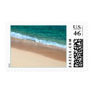 Tropical Wedding Postage stamp
