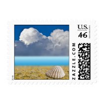 Tropical Wedding Postage Stamp by TDSwhite Tropical Wedding Postage Stamp