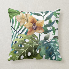 Tropical With Deep Gold Flower