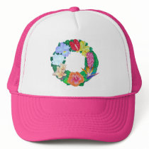 Tropical Wreath hats