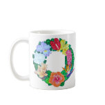 Tropical Wreath Coffee Mugs