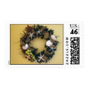 Tropical wreath postage