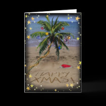 Tropical X-mas cards
