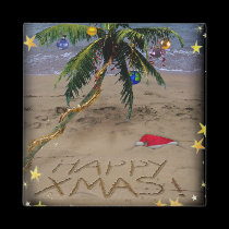Tropical X-mas magnets