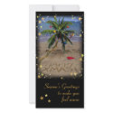 Tropical X-mas photo cards