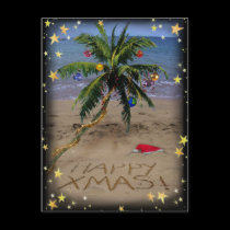 Tropical X-mas postcards