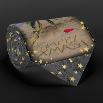 Tropical X-mas ties