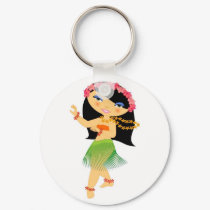Tropo Girl hulla dancer keychains by tropogirl Tropo Girl hulla dancer keychains