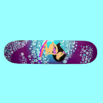 TropoGirl Tropical Waves Skateboard skateboards