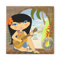 TROPOGIRL Waikiki magnets