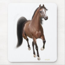 Trotting Arabian Horse Mousepad