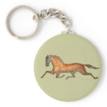 Trotting Horse Keychain