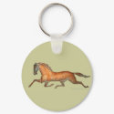 Trotting Horse keychains