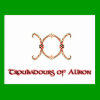 Troubadours of Albion branded postcards