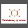 Troubadours of Albion branded postcards