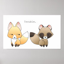 Trouble Poster