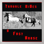 trouble poster