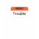 Trouble Tag t-shirts by kathyjvogt Trouble Tag t-shirts