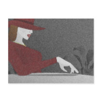 Trouble Waits for Me 4 - Postcard
