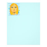 Troubled Bubble Girl Letterhead