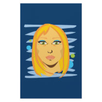 Troubled Bubble Girl stationery