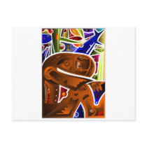 Troubled Man Post Card
