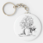 Troublemaker - Mischevious Cat Keychain