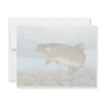 Trout, brook personalized invitations