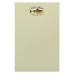 Trout Bum Fishin Customized Stationery