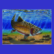 TROUT Business Card Template business cards