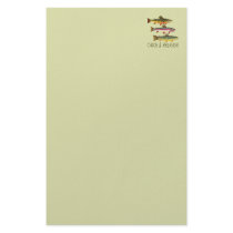 Trout Catch and Release Stationery