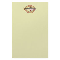 Trout Catch & Release Fishing Custom Stationery