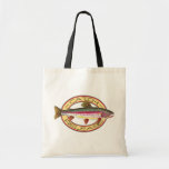 Trout Catch & Release Fishing Tote Bags