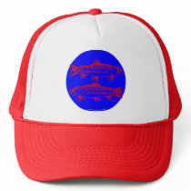 Trout eyes cap hats