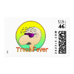 TROUT FEVER POSTAGE STAMP