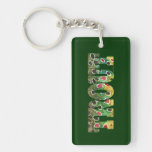 Trout Fishing Acrylic Keychains