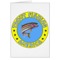 Trout Fishing America cards