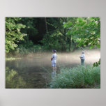 Trout Fishing at Cloud 9 Ranch Club Poster