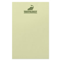 Trout Fishing Stationery Design