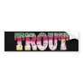 Trout Fly Fishing Bumper Stickers