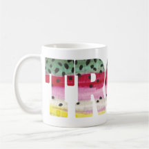 Trout Fly Fishing Mugs