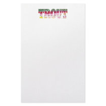 Trout Fly Fishing Stationery