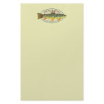 Trout Fly Fishing Custom Stationery