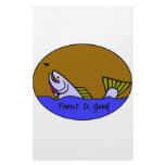 Trout Is Good II Stationery Design