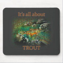 Trout Mousepad mousepads