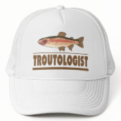 Trout -ologist - Funny Design for Trout Fishing hat