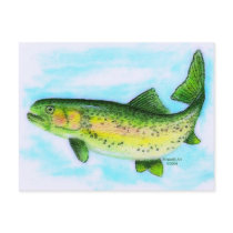 Trout Postcard