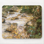 Trout Stream in the Tyrol by John Singer Sargent Mousepads